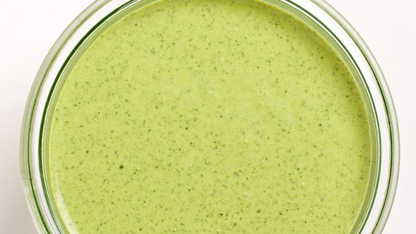 The Greenest Tahini Sauce