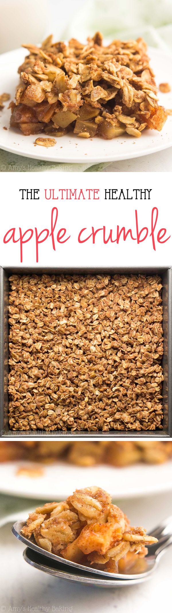 The Ultimate Healthy Apple Crumble