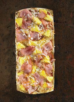 Thin Crust Hawaiian Pizza