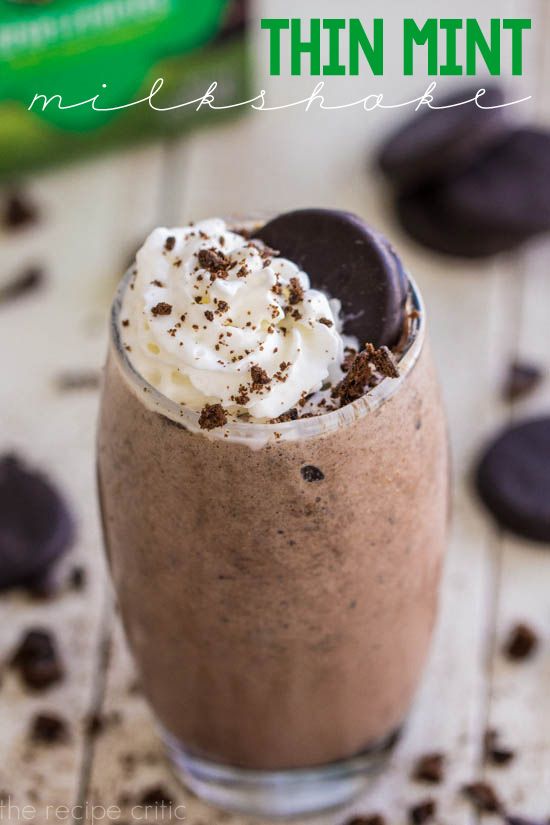 Thin Mint Milkshake