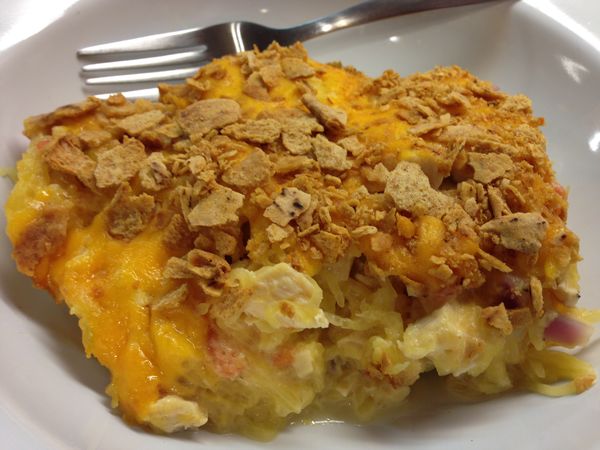 Three Cheese Chicken Casserole