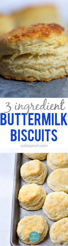 Three Ingredient Buttermilk Biscuit