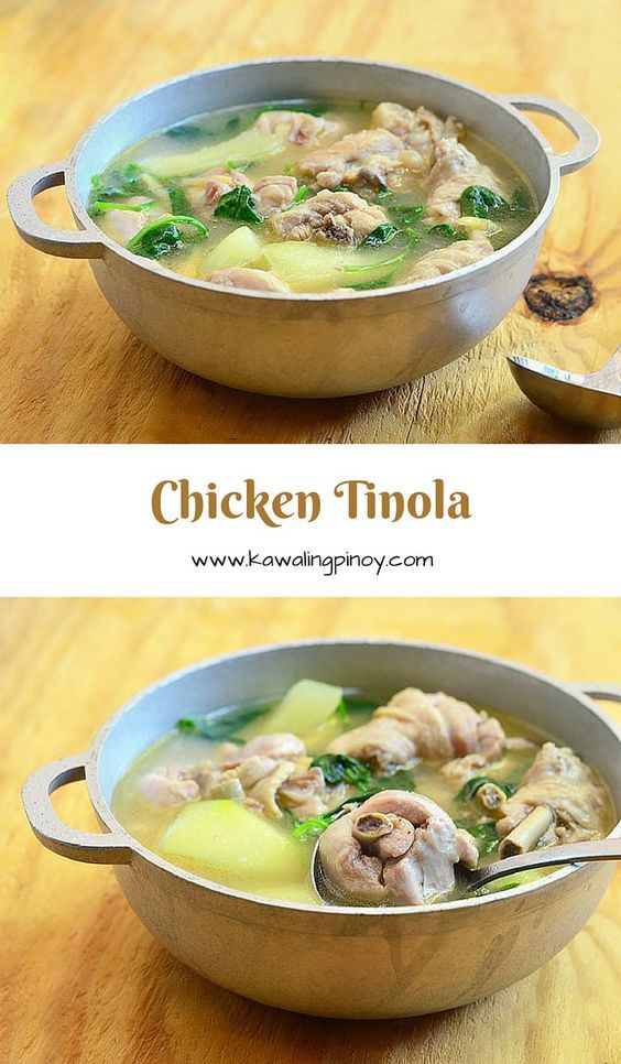 Tinolang Manok (Chicken in Ginger Broth