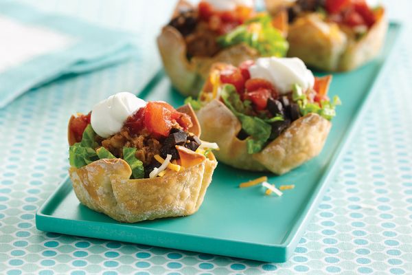 Tiny Taco Salads 2.0