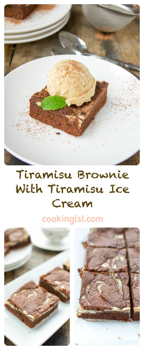 Tiramisu Brownie