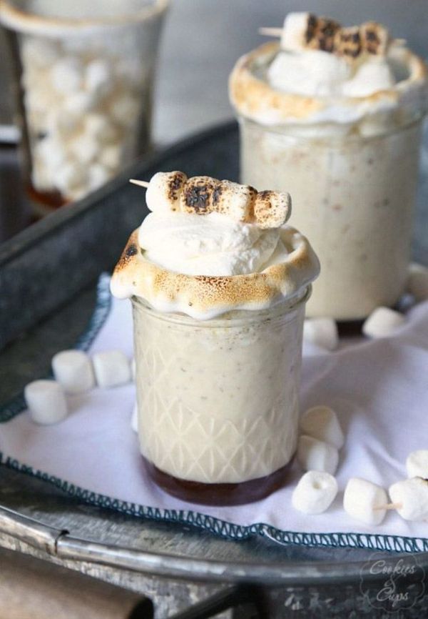 Toasted Marshmallow Milkshake