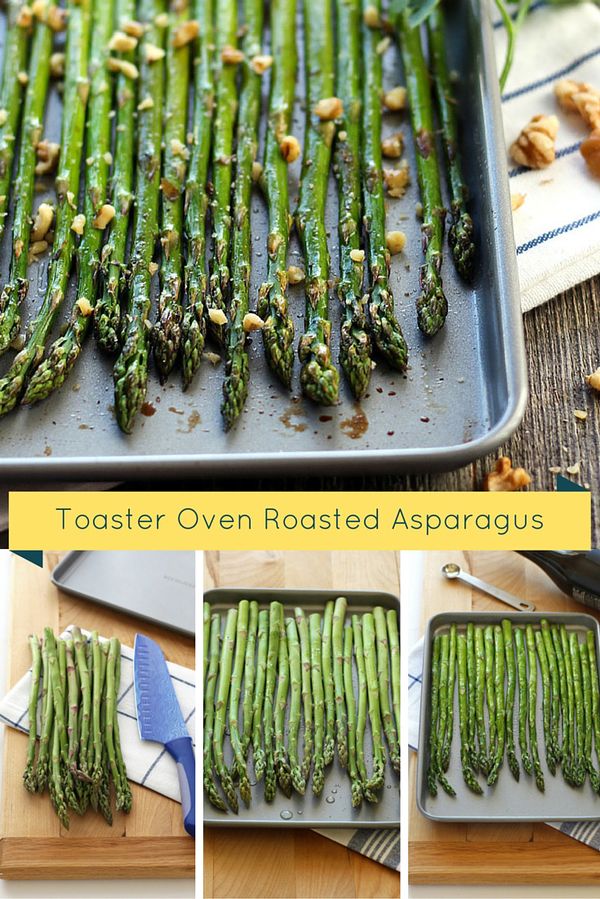 Toaster Oven Roasted Asparagus Spears