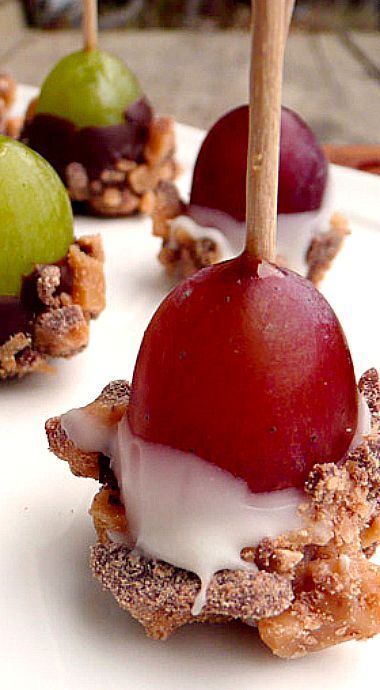 Toffee Grapes