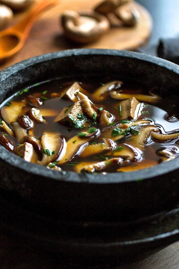 Tofu Mushroom Soup