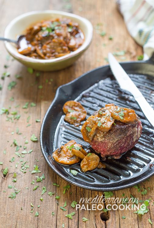 Top Sirloin with Mushroom Reduction Sauce