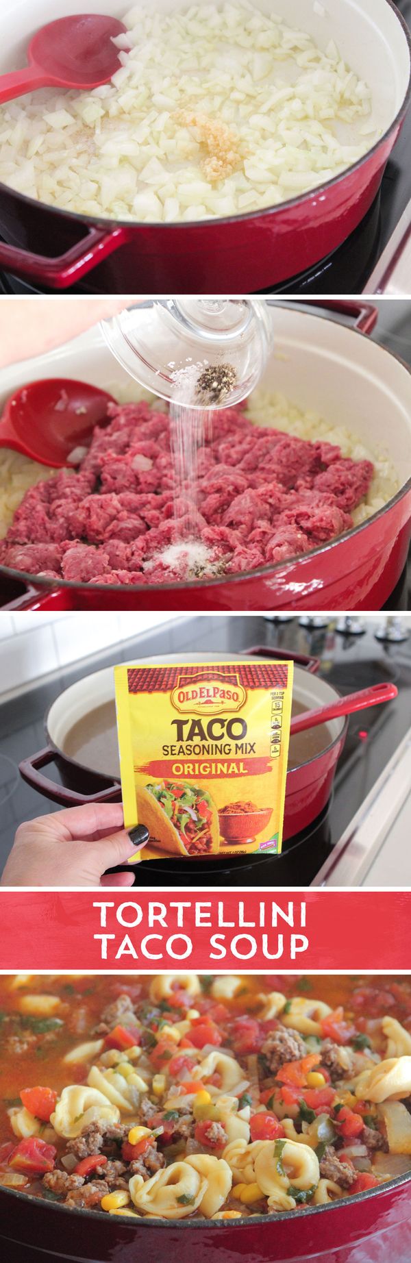 Tortellini Taco Soup