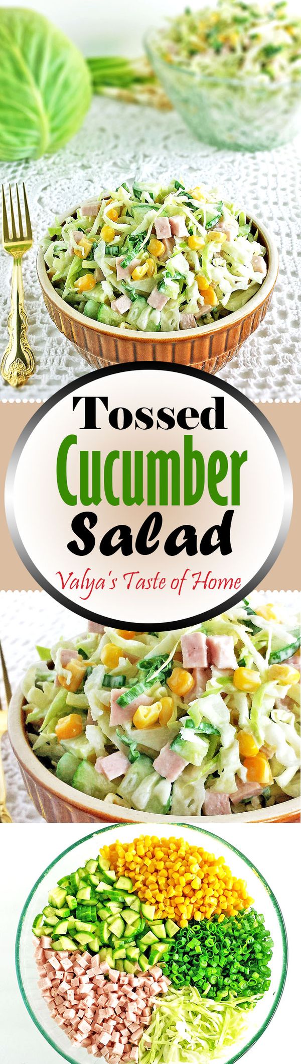 Tossed Cucumber Salad