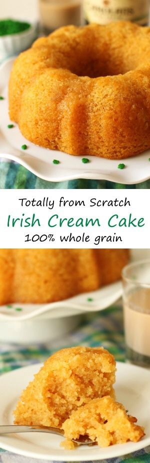 Totally From Scratch Irish Cream Cake