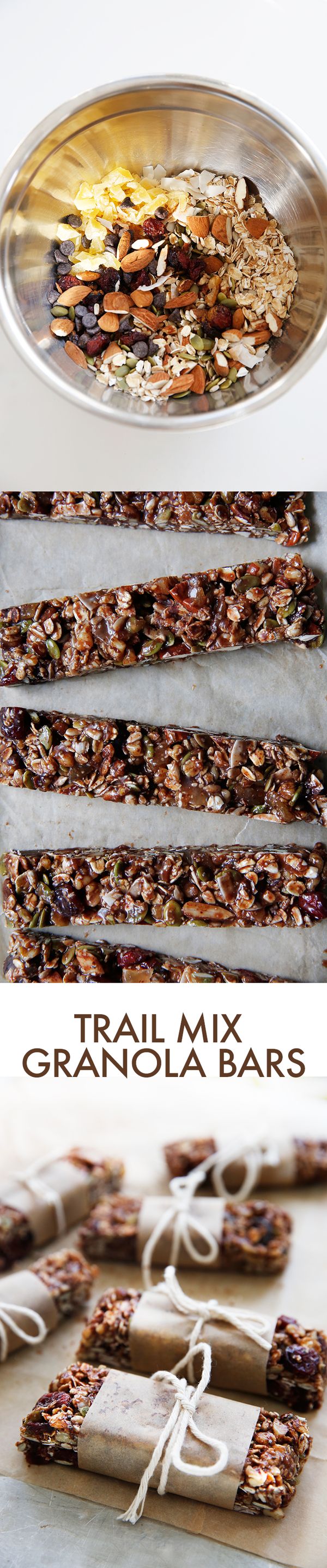 Trail Mix Granola Bars