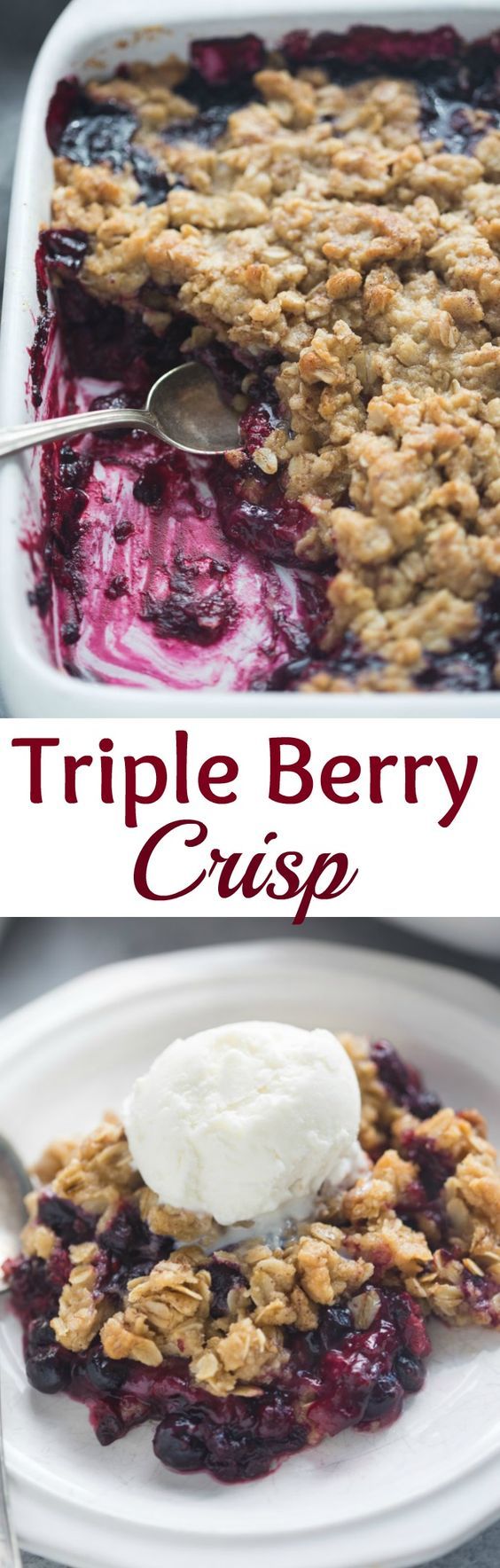 Triple Berry Crisp