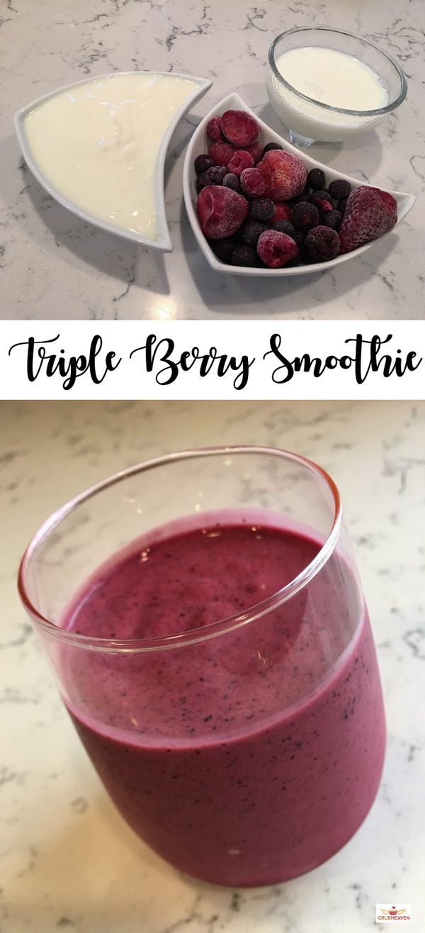 Triple Berry Smoothie