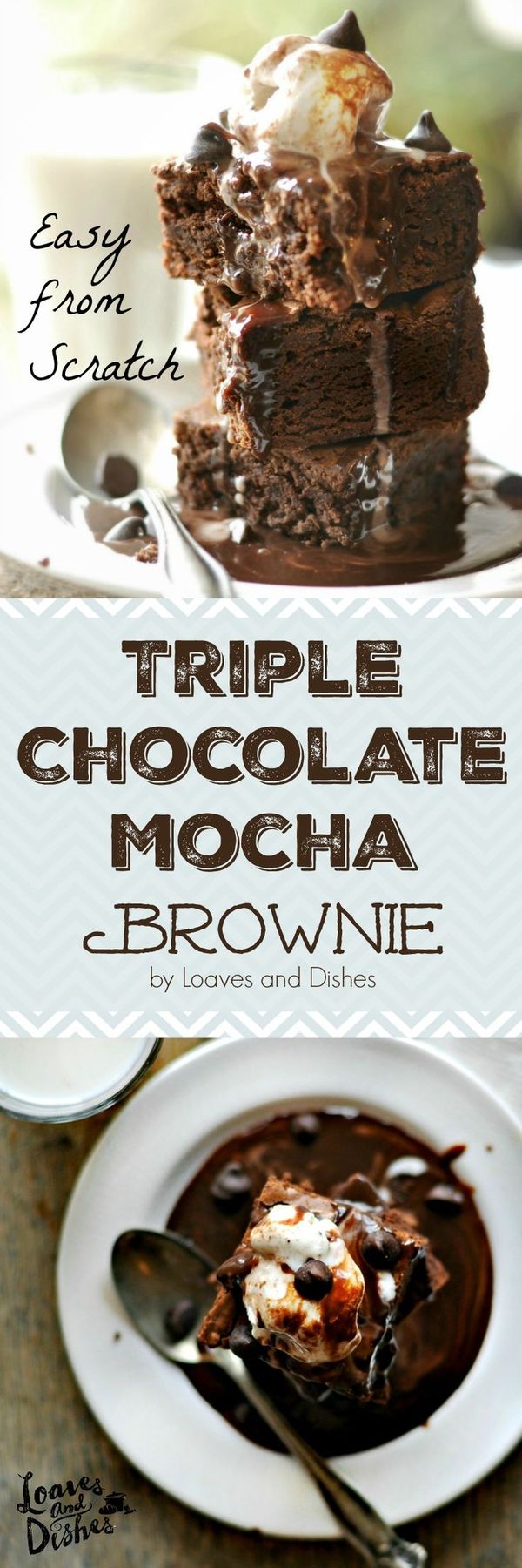 Triple Chocolate Mocha Brownie Nestle Toll House