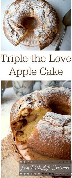 Triple The Love Apple Cake