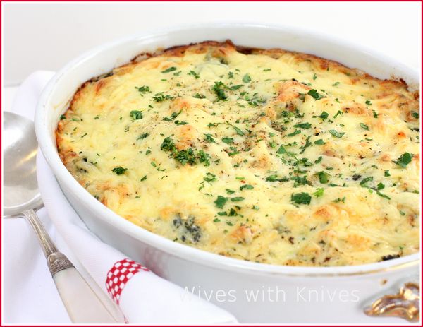 Trish Yearwood's Chicken Broccoli Cheddar Casserole