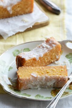 Tropical Papaya-Coconut Cake