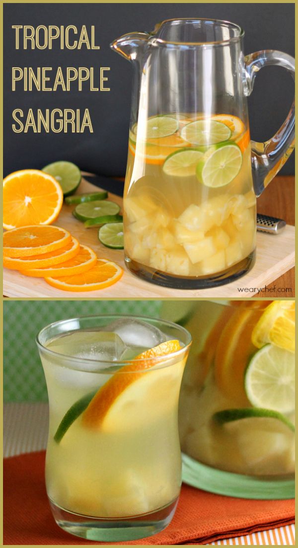 Tropical Pineapple Sangria