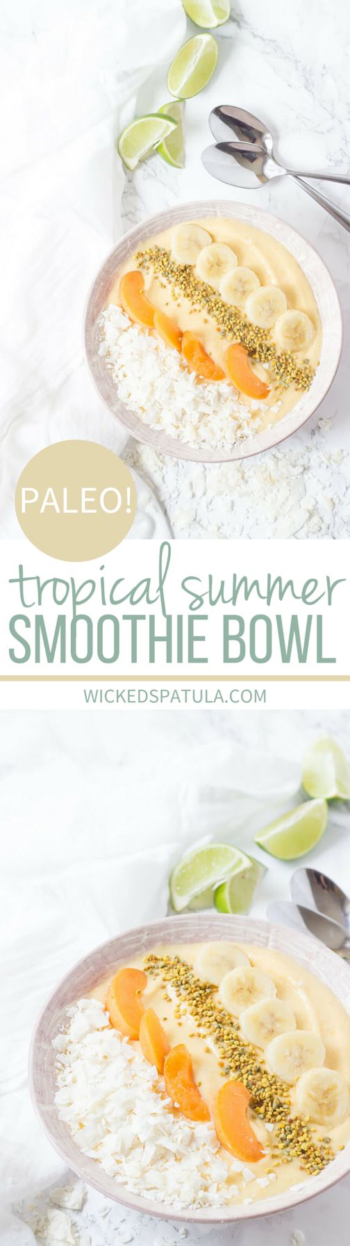 Tropical Summer Smoothie Bowl