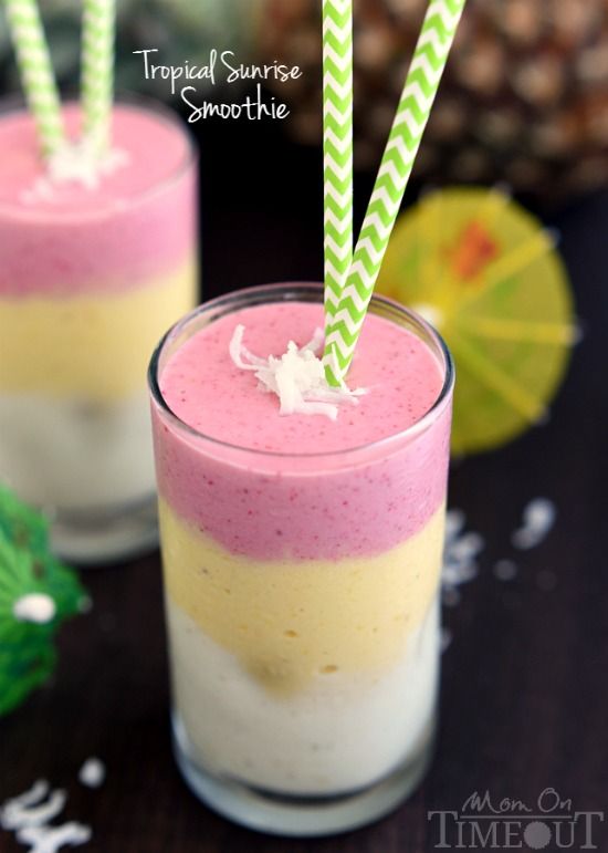 Tropical Sunrise Smoothie