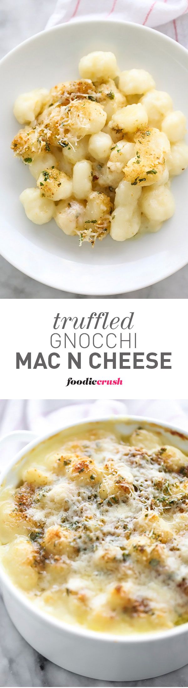 Truffled Gnocchi Macaroni and Cheese