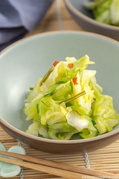 Tsukemono (Pickled Cabbage