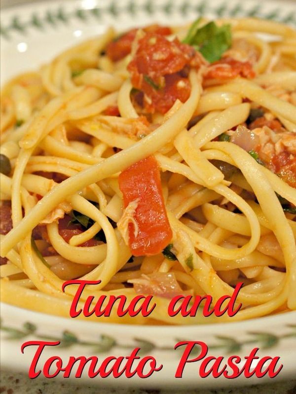 Tuna And Tomato Pasta