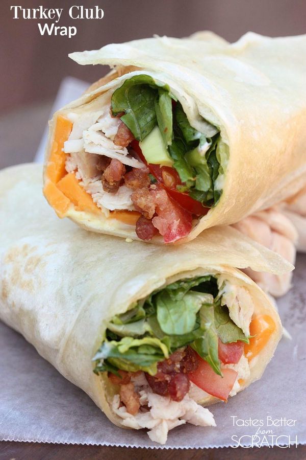 Turkey Club Wrap