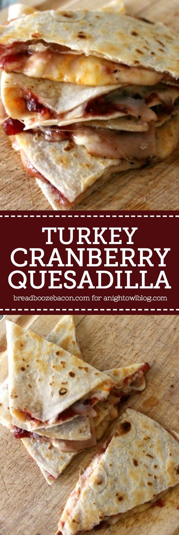 Turkey Cranberry Quesadillas