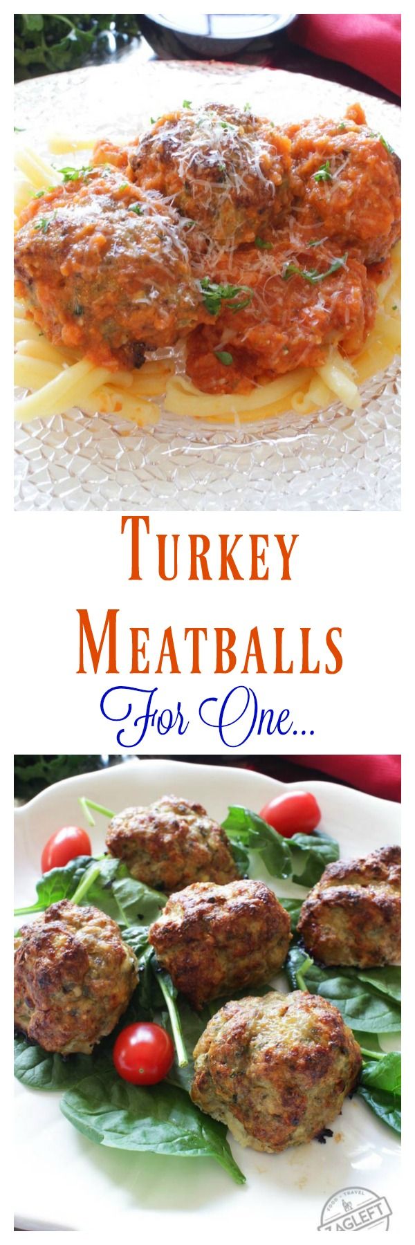 Turkey Meatballs For One