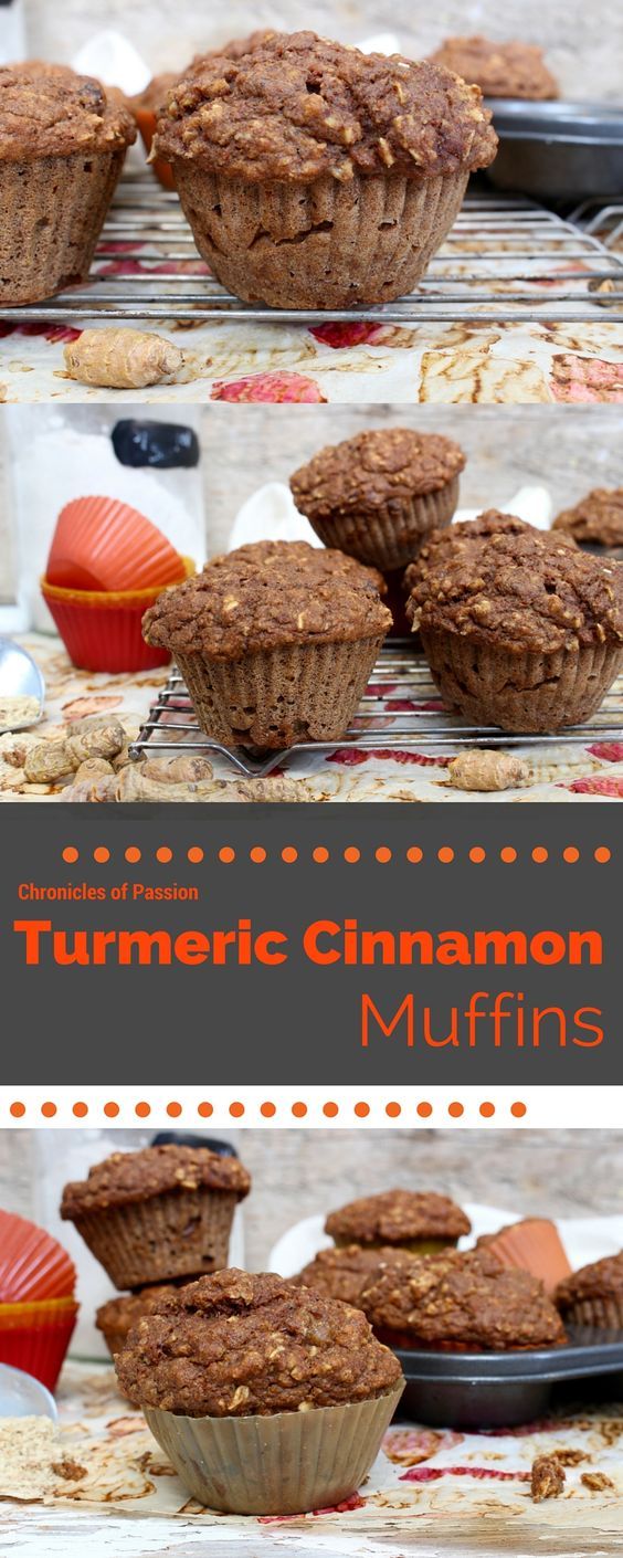 Turmeric Cinnamon Muffins