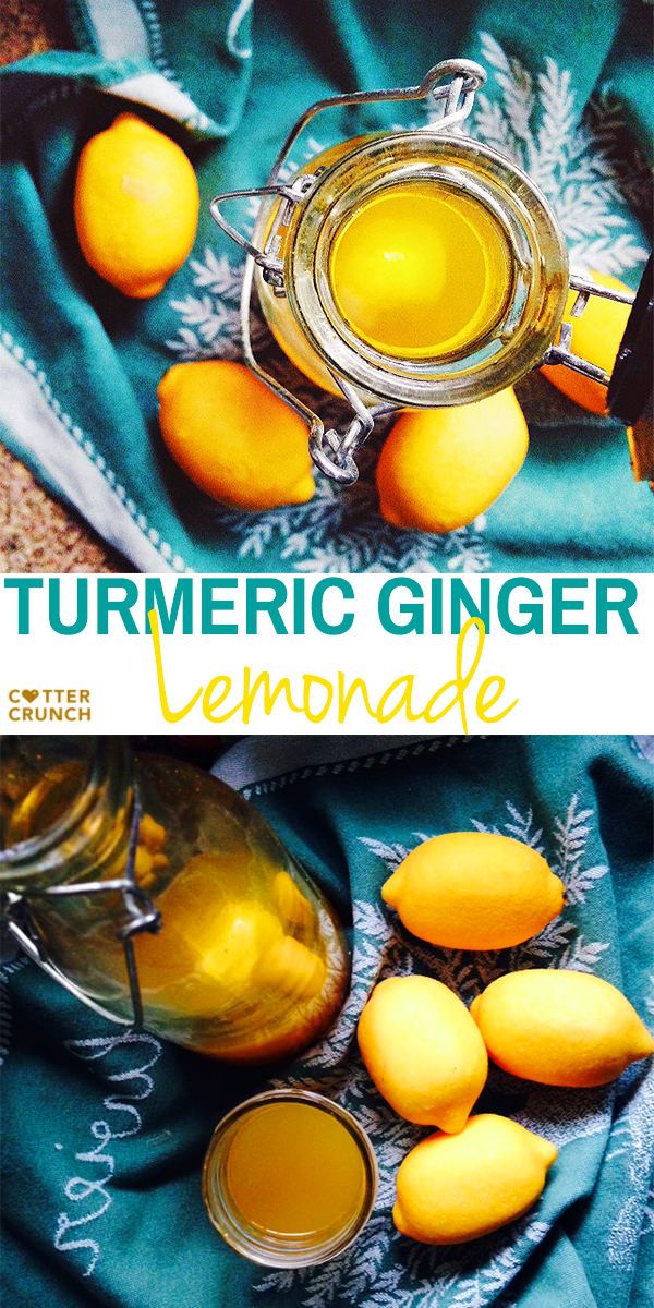 Turmeric Ginger Lemonade