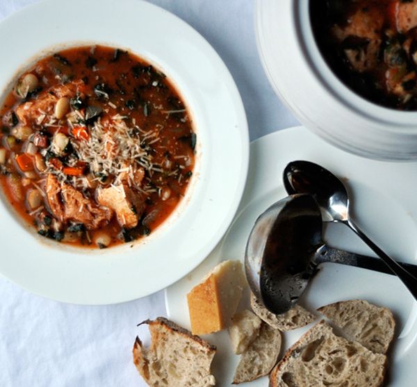 Tuscan Bread & Tomato Soup (Ribollita Soup