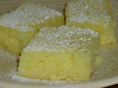 Two ingredient lemon bars