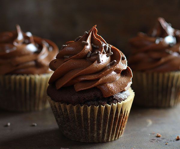 Ultimate Chocolate Cupcakes with Ultimate Chocolate Cream Cheese Frosting