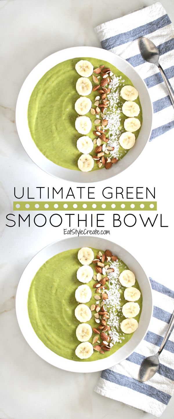 Ultimate green smoothie bowl