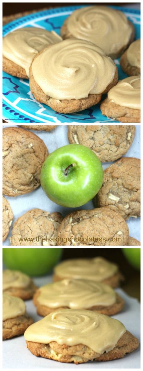 Ultimate Soft Caramel Apple Drop Cookies