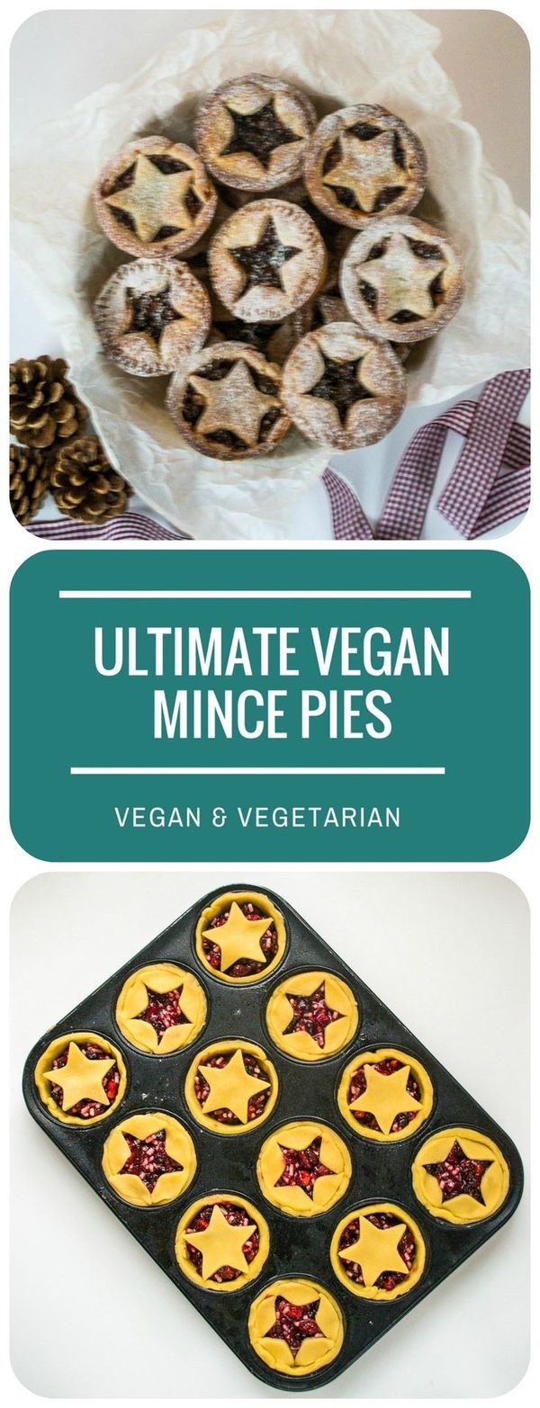 Ultimate Vegan Mince Pies (with Cream 'Cheese' Pastry