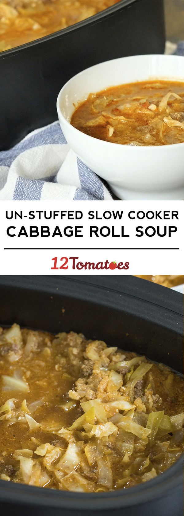 Un-Stuffed Cabbage Roll Soup