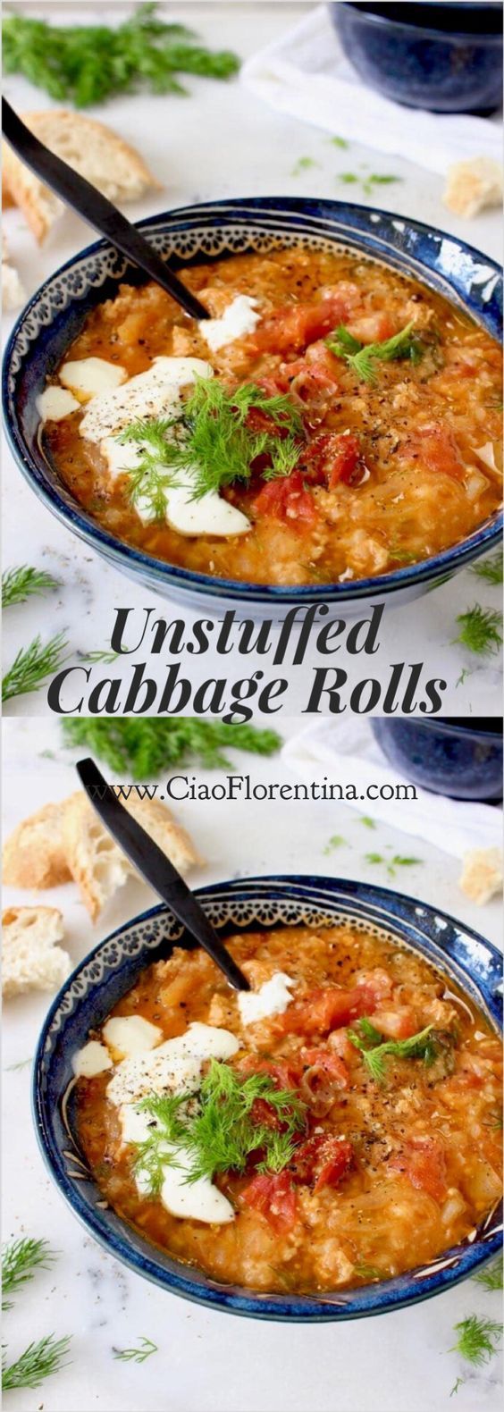 Unstuffed Cabbage Rolls Soup