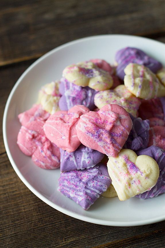 Valentine Spritz Cookies