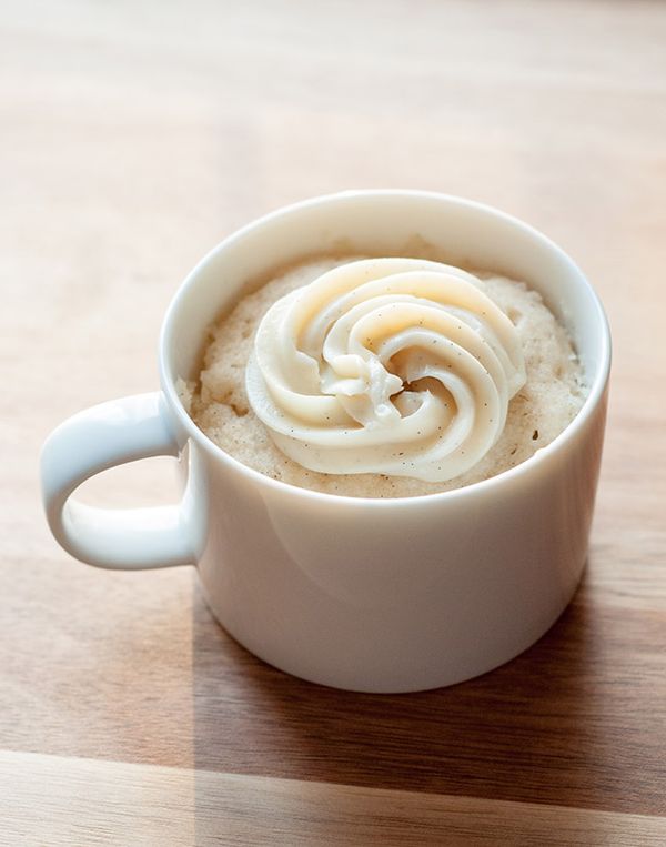 Vanilla Bean Mug Cake