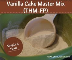 Vanilla Cake Master Mix (THM-FP