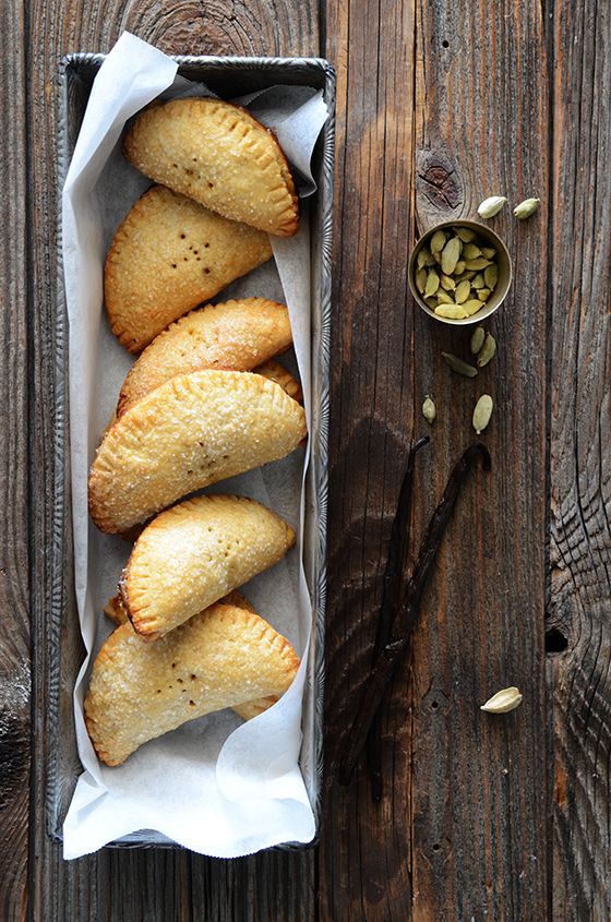 Vanilla-Cardamom Pear Hand Pies