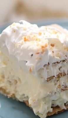 Vanilla Coconut Cream Ice Box Cake