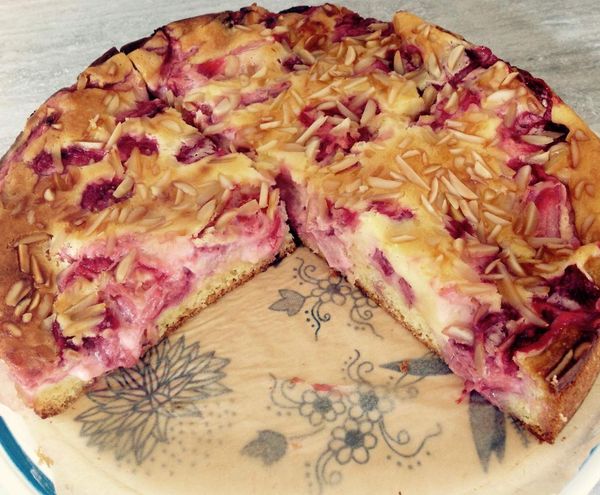 Vanille-Erdbeerkuchen