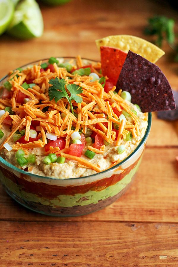 Vegan 7 Layer Dip